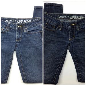 2 PAIRS. Bullhead Jeans size 00 regular